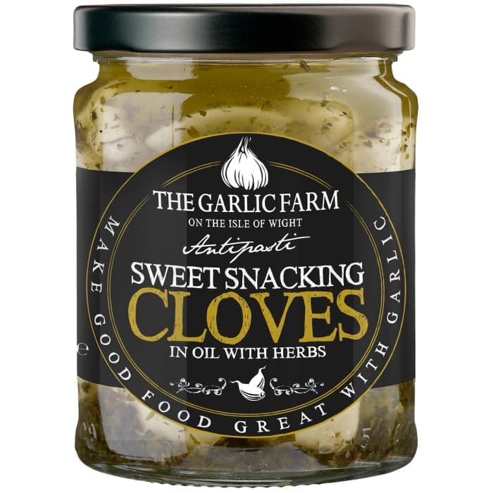 The Garlic Farm Sweet Snacking Garlic Herbs 340g