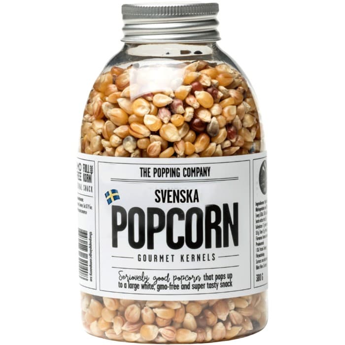 The Popping Company Svenska Popcorn 380g – från The Popping Company – 89 kr – hos Delitea