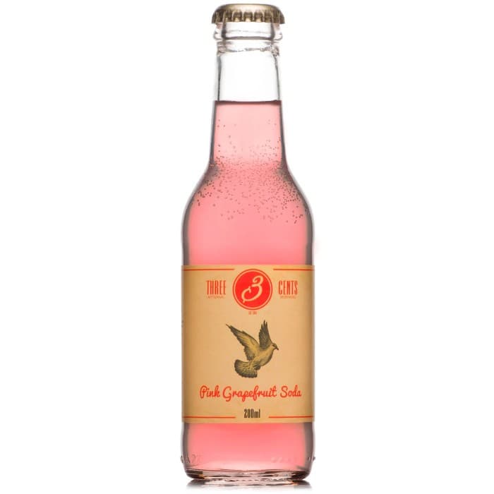Three Cents Pink Grapefruit Soda 200ml – från Three Cents – 19 kr – hos Delitea