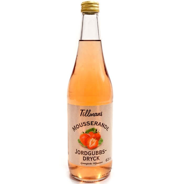 Tillmans Mousserande Jordgubbsdryck 63cl – från Tillmans – 25 kr – hos Delitea