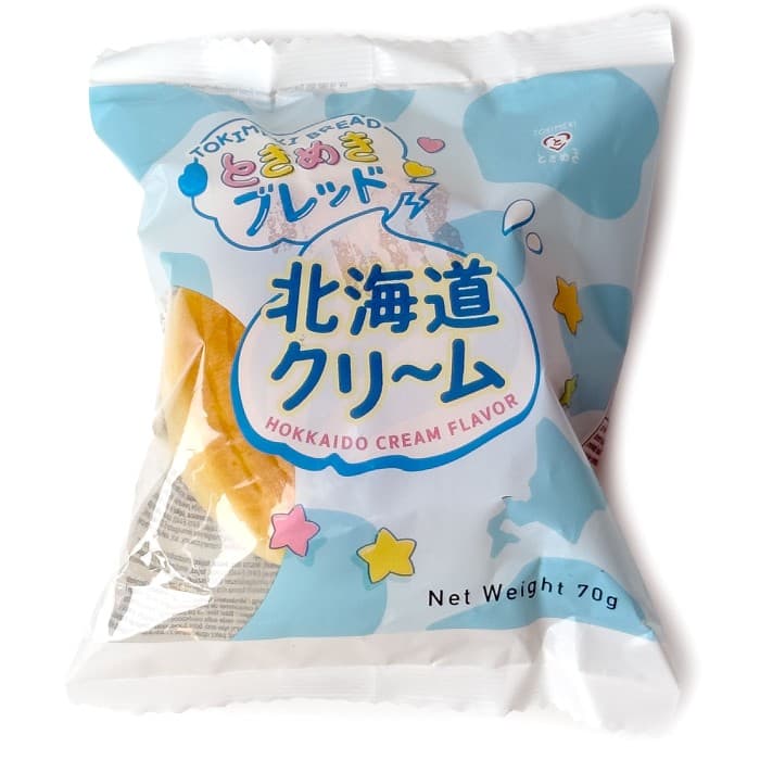 Tokimeki Bread Hokkaido Cream Flavor 70g från Tokimeki – köp hos Delitea