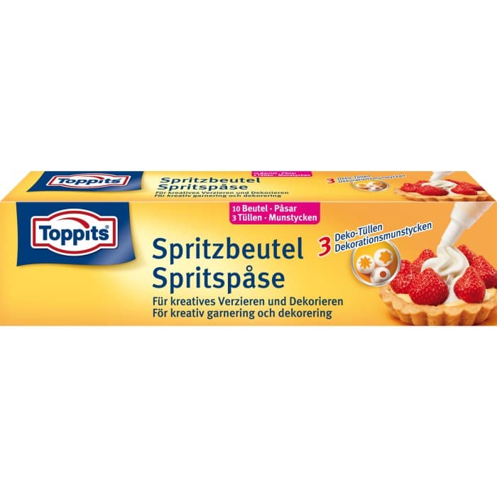 Toppits Spritspåse 10st