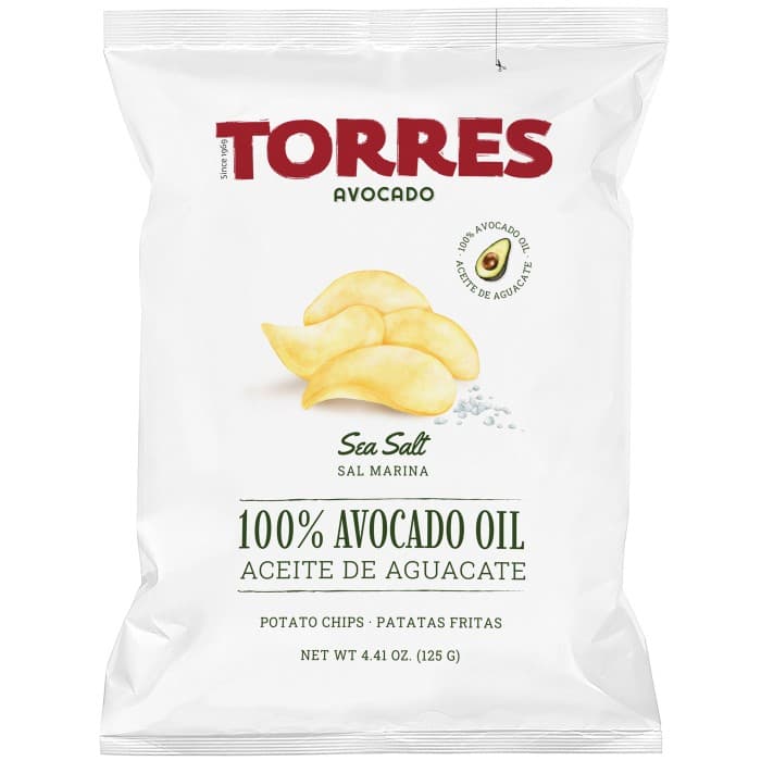 Torres Chips Havssalt Avokadoolja 125g – från Torres – 56 kr – hos Delitea