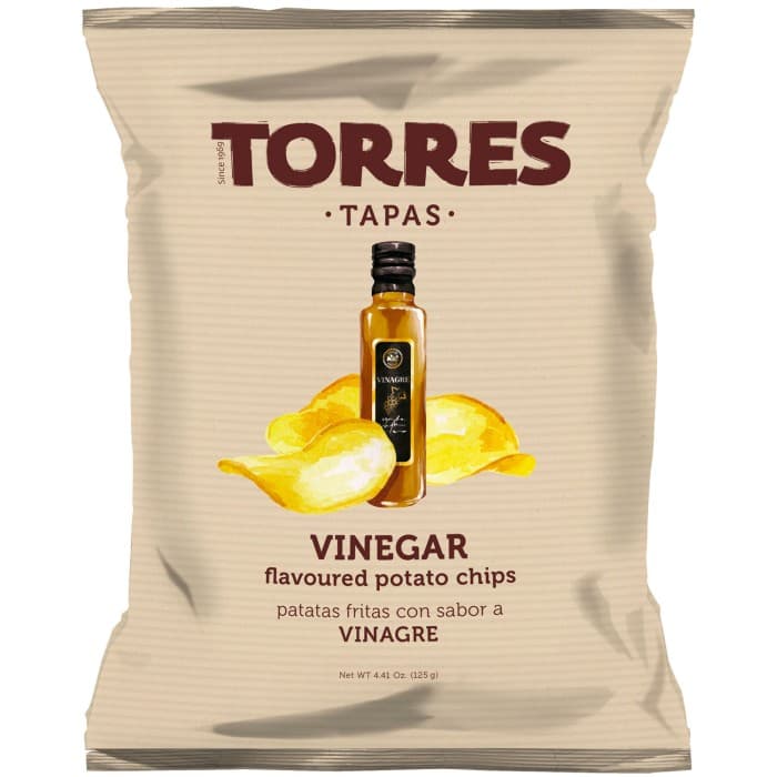 Torres Tapas Chips med Vinäger 125g – från Torres – 55 kr – hos Delitea