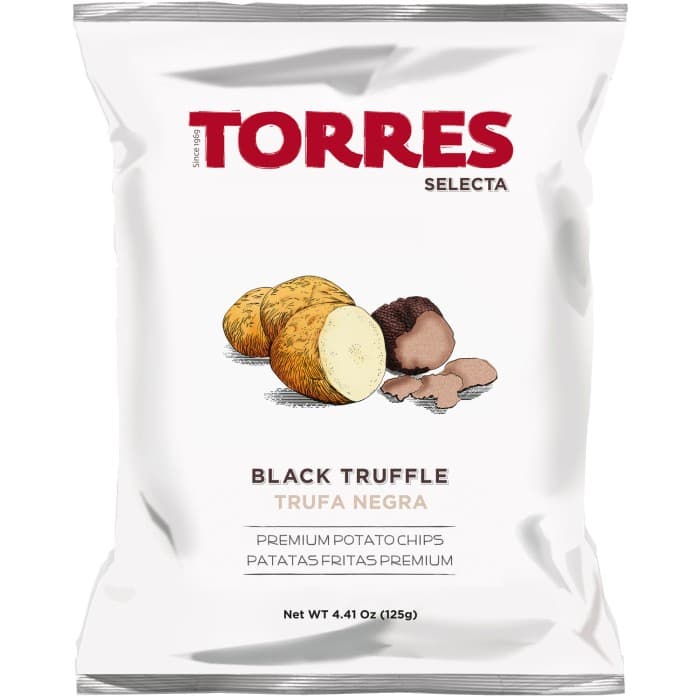 Torres Chips Svart Tryffel 125g – från Torres – 59 kr – hos Delitea