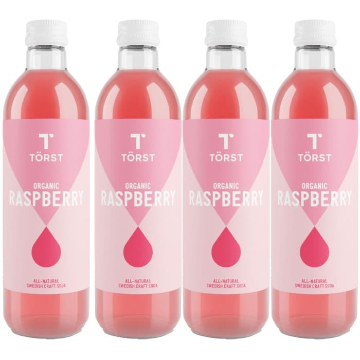 TÖRST Organic Raspberry 4x330ml – från TÖRST – 99 kr – hos Delitea