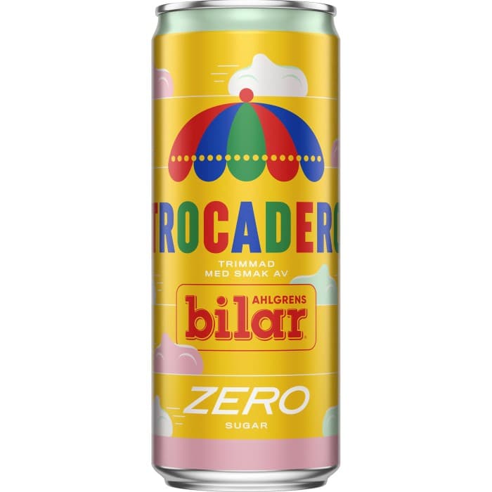 Trocadero Bilar Zero Läsk Burk 33cl – från Trocadero – 11 kr – hos Delitea
