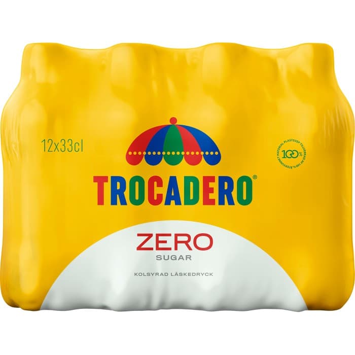 Trocadero Zero PET 12x33cl – från Trocadero – 75 kr – hos Delitea