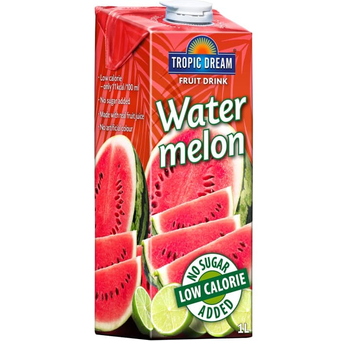 Tropic Dream Vattenmelon Fruktdryck 1L – från Tropic Dream – 24 kr – hos Delitea