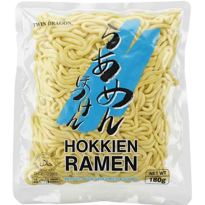 Twin Dragon Nudlar Ramen Färska Hokkien 180g – från Twin Dragon – 14 kr – hos Delitea
