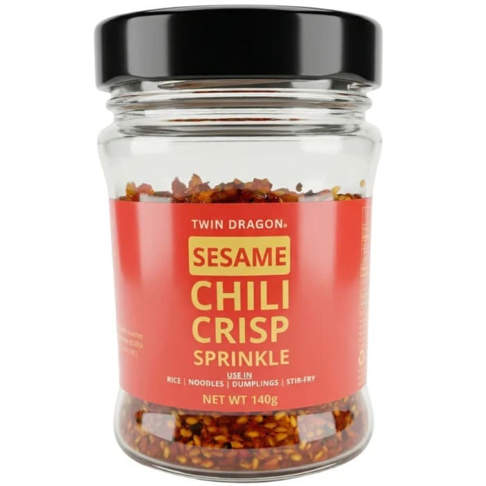 Twin Dragon Sesam Chili Crisp Topping 140g – från Twin Dragon – 29 kr – hos Delitea