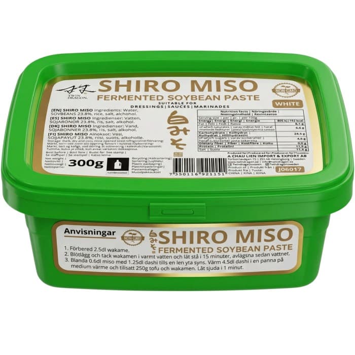 Twin Dragon Shiro Miso Misopasta Vit 300g från Twin Dragon – köp hos Delitea