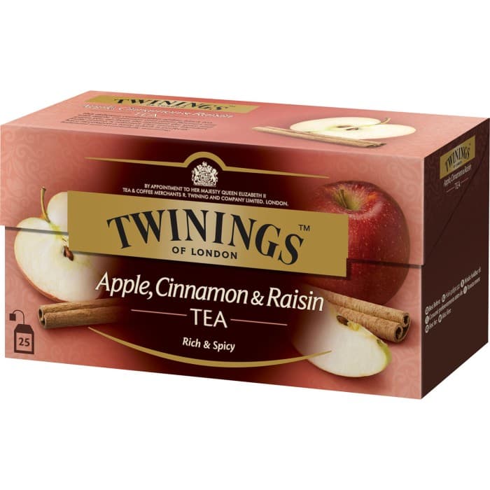 Twinings Te Äpple, Kanel & Russin Tepåsar 25-pack – från Twinings – 43 kr – hos Delitea