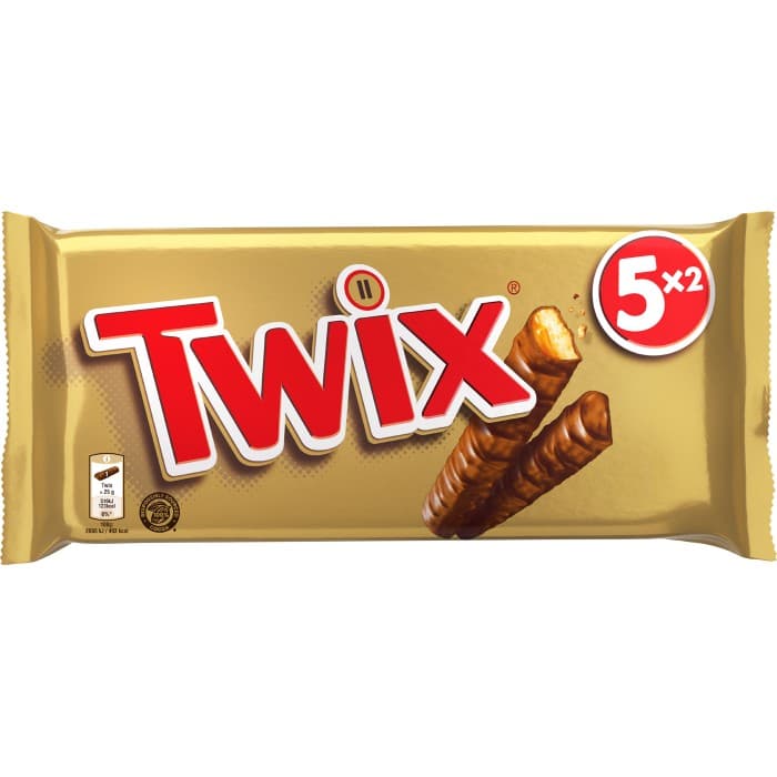 Twix 5-pack – från Twix – 52 kr – hos Delitea