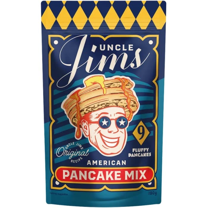 Uncle Jims Pancake Mix 180g
