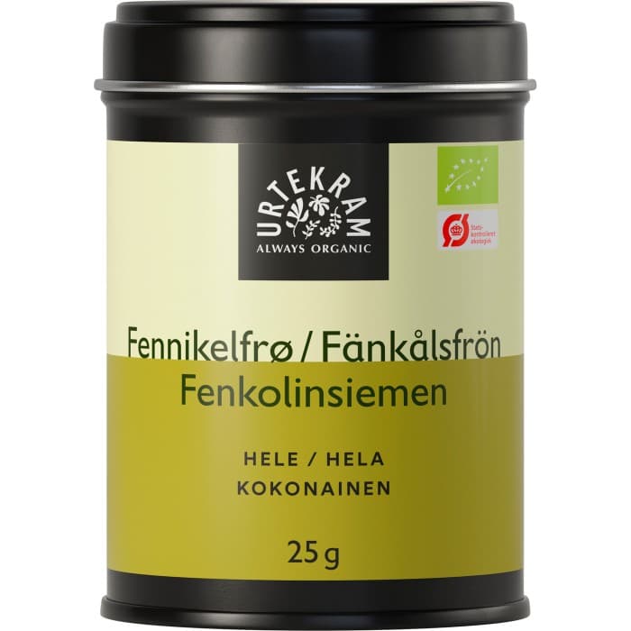 Urtekram Fänkålsfrön 25g – från Urtekram – 35 kr – hos Delitea