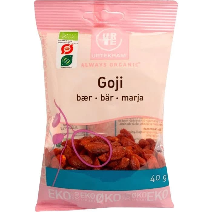 Urtekram Gojibär 40g – från Urtekram – 29 kr – hos Delitea
