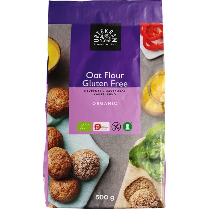 Urtekram Havremjöl Glutenfritt 500g från Urtekram – köp hos Delitea