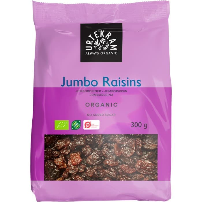 Urtekram Jumborussin 300g – från Urtekram – 45 kr – hos Delitea