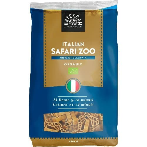 Urtekram Safari Zoo Pasta 400g – från Urtekram – 35 kr – hos Delitea