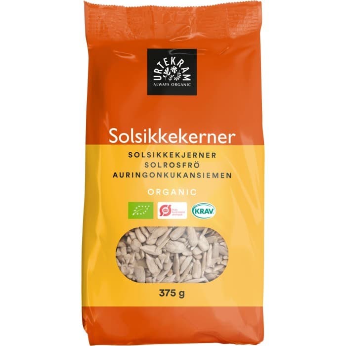 Urtekram Solroskärnor 375g – från Urtekram – 35 kr – hos Delitea