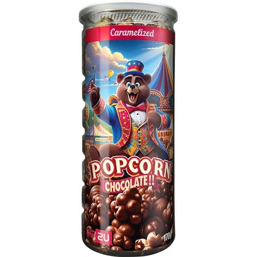 US2U Karamelliserade Popcorn Chocolate 170g – från US2U – 39 kr – hos Delitea