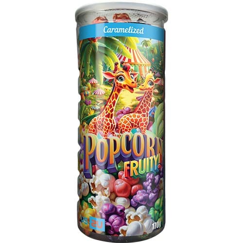 US2U Karamelliserade Popcorn Fruity Mix 170g – från US2U – 39 kr – hos Delitea