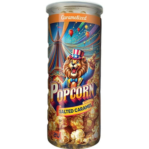US2U Karamelliserade Popcorn Salted Caramel 170g – från US2U – 39 kr – hos Delitea