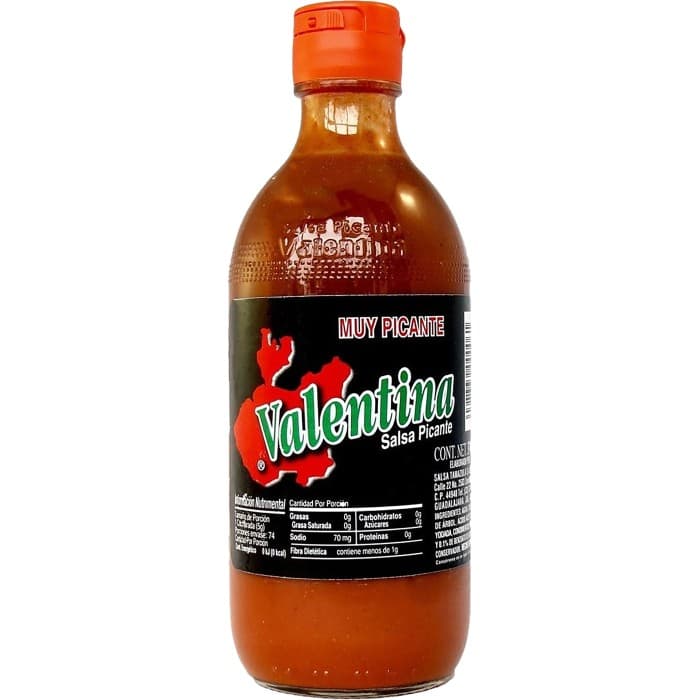 Valentina Salsa Muy Picante Black Label (Extra Stark) 370ml – från Valentina – 39 kr – hos Delitea