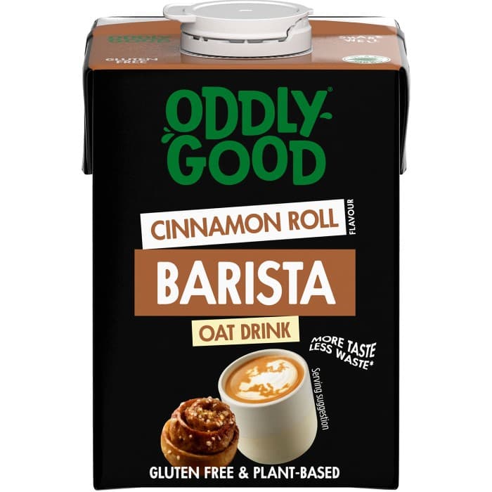 Oddlygood Barista Havredryck Kanelbulle Glutenfri UHT 0,5L