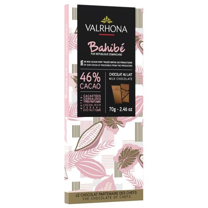 Valrhona Bahibe 46% 70g – från Valrhona – 65 kr – hos Delitea