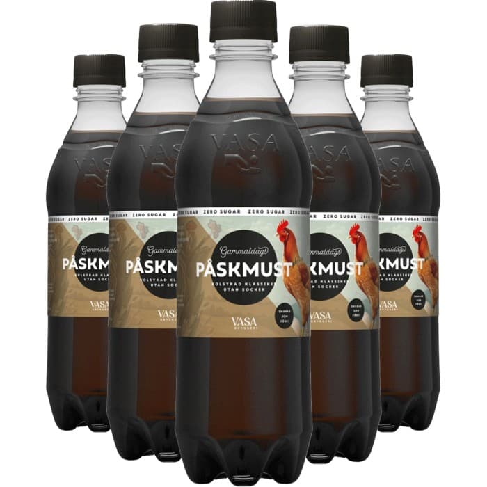 Vasa Gammeldags Påskmust 12x50cl – från VASA Bryggeri – 150 kr – hos Delitea