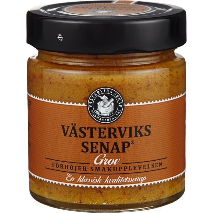 Västervik Senap Grov 200g från Västerviks Senap – köp hos Delitea