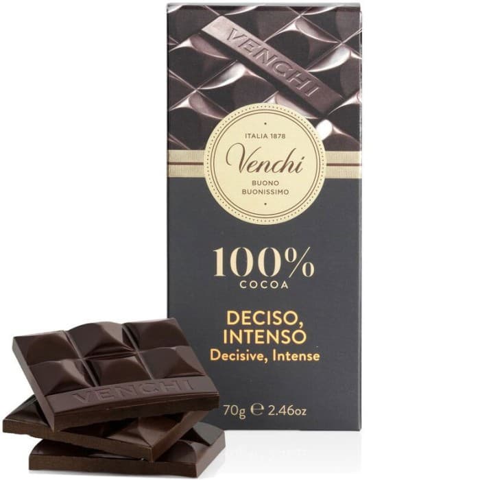Venchi Deciso Intenso Choklad 100% 70g – från Venchi – 79 kr – hos Delitea