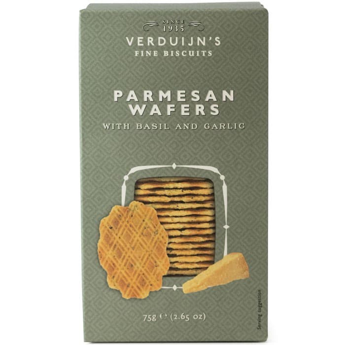 Verduijn Kex Parmesan, Basilika & Vitlök 75g