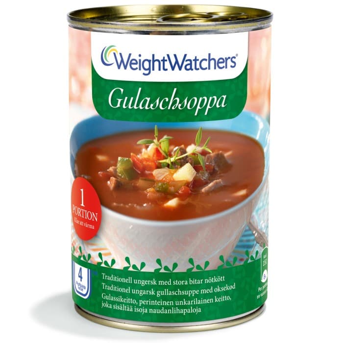 ViktVäktarna Gulaschsoppa 400ml – från ViktVäktarna – 28 kr – hos Delitea