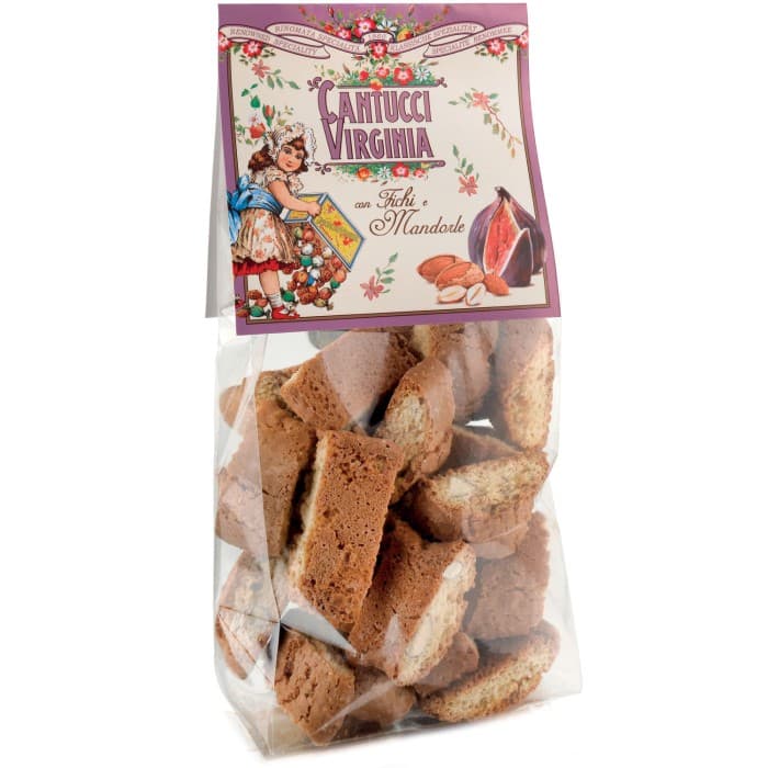 Virginia Cantucci Biscotti Fikon & Mandlar 250g – från Amaretti Virginia – 99 kr – hos Delitea