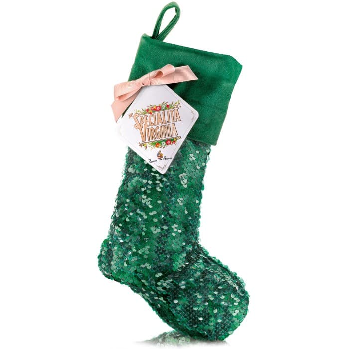 Virginia Christmas Stocking med Småkakor 200g – från Amaretti Virginia – 129 kr – hos Delitea