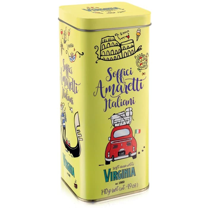 Virginia Colour Box Mjuka Amarettikakor 160g – från Amaretti Virginia – 149 kr – hos Delitea
