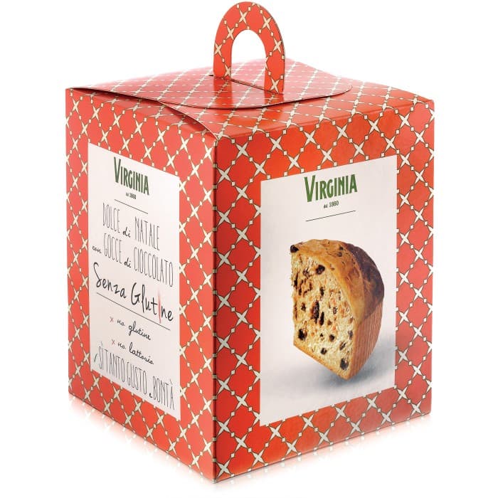 Virginia Julkaka Panettone med Chokladdroppar Glutenfri 400g