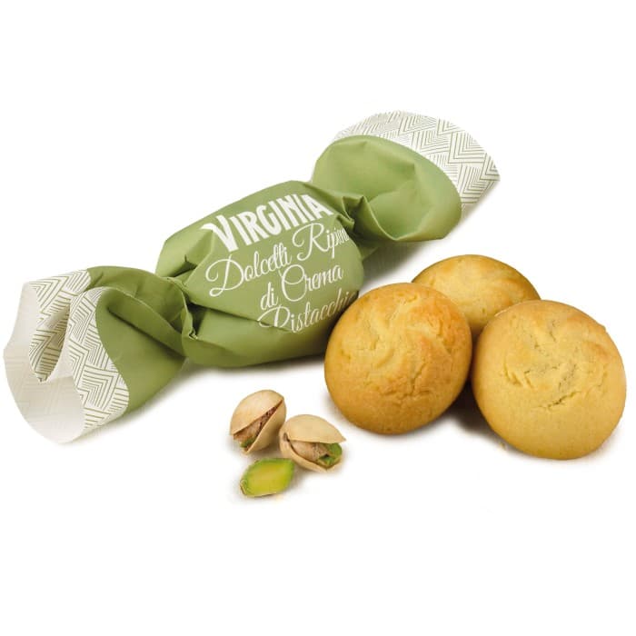 Virginia Mördegskakor Pistagefyllning Påfyllning 450g från Amaretti Virginia – köp hos Delitea