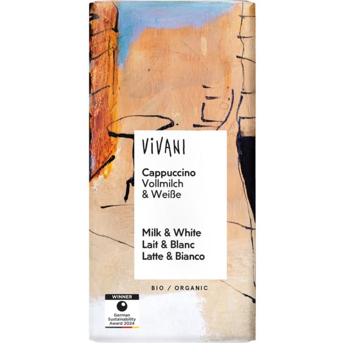 Vivani Cappuchino Choklad EKO 100g – från Vivani – 59 kr – hos Delitea
