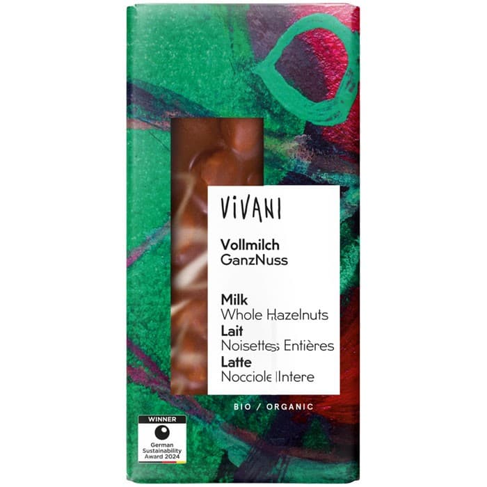 Vivani Ljus Hasselnöt EKO 100g – från Vivani – 56 kr – hos Delitea