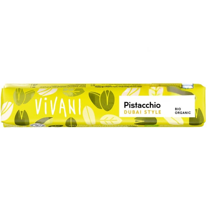 Vivani Pistacchio Dubai Style EKO 40g – från Vivani – 33 kr – hos Delitea