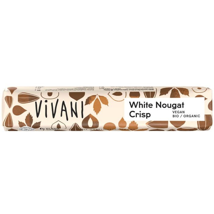 Vivani Vit Nougat Crisp EKO 40g – från Vivani – 29 kr – hos Delitea