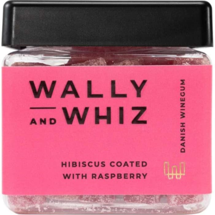 Wally and Whiz Vingummi Hibiskus/Hallon 140g – från Wally and Whiz – 99 kr – hos Delitea