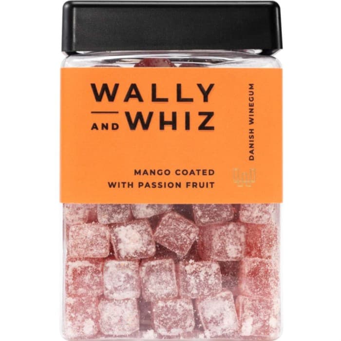 Wally and Whiz Vingummi Mango/Passionsfrukt 240g – från Wally and Whiz – 149 kr – hos Delitea