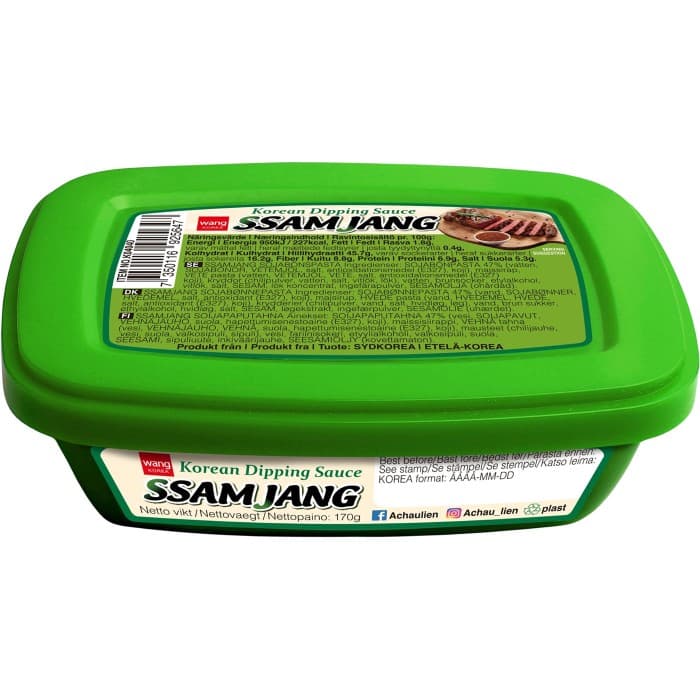 Wang Ssamjang Pasta Korean Dipping Sauce 170g – från Wang – 24 kr – hos Delitea