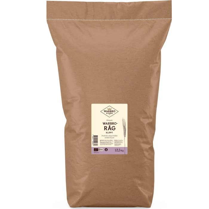 Warbro Kvarn WarbroRåg Klippt 12,5kg – från Warbro Kvarn – 425 kr – hos Delitea