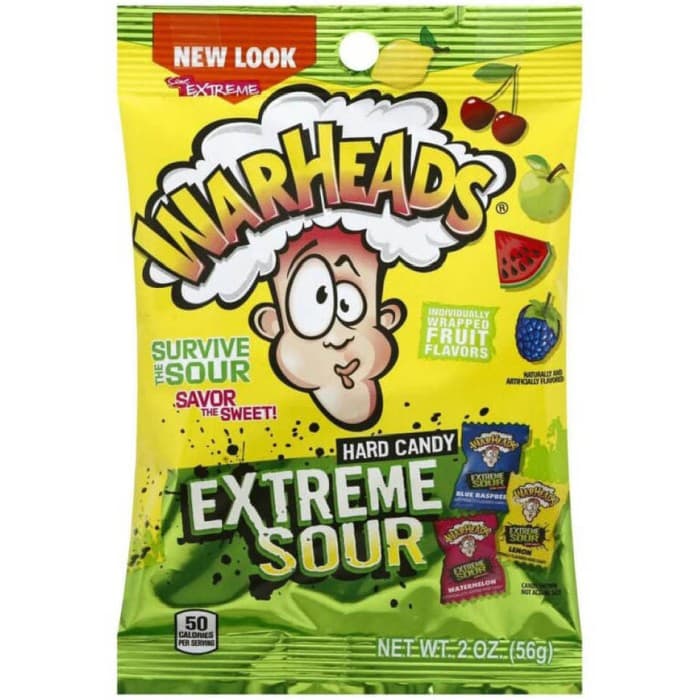 Warheads Extreme Sour Candy 56g – från Warheads – 35 kr – hos Delitea